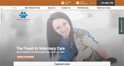 Desktop Screenshot of myairportanimalhospital.com